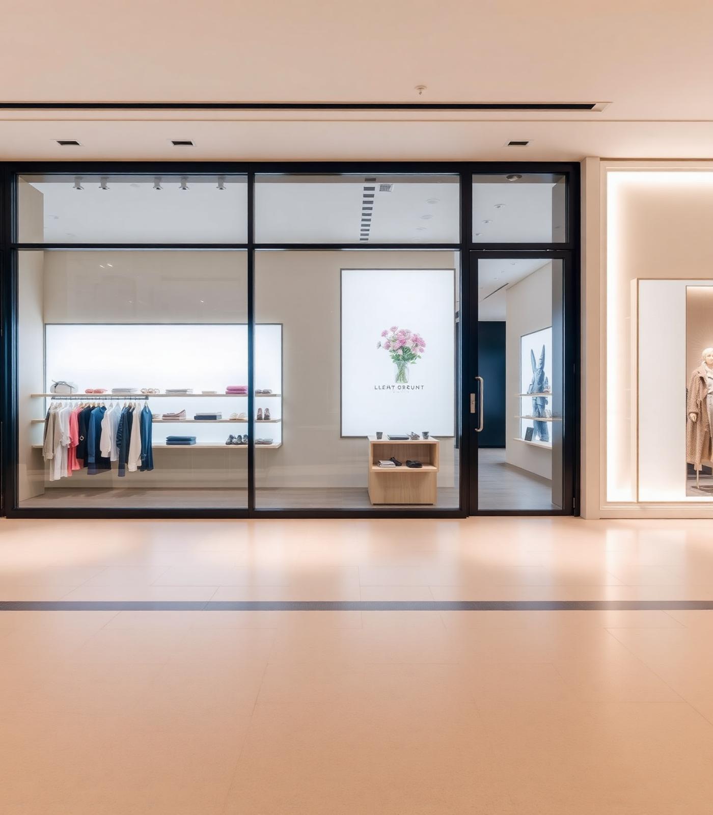 Premium retail storefront